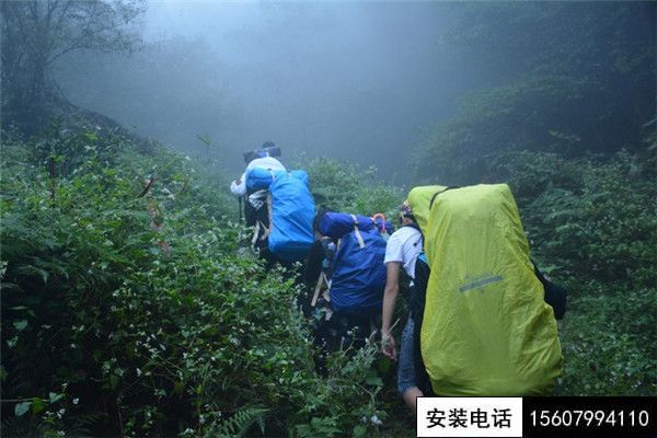 武功山徒步登山路線